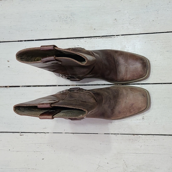 Durango brown leather work boots - Picture 2 of 5